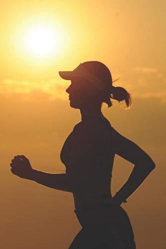 Mein Lauftagebuch: Trainingstagebuch F?r L?ufer Und Jogger ? Lauflogbuch F?r ?ber 200 Eintr?ge ? 6X9 Format I Motiv: Frau L?uft Sonnenuntergang (German Edition)