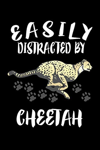 Easily Distracted By Cheetah: Animal Nature Collection - 9781081216436