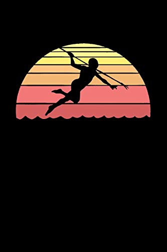 Spearfisher: 120 Pages I 6X9 I Graph Paper 4X4 I Funny Bowfishing, Ocean & Snorkel Diving Gifts