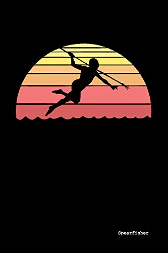Spearfisher: 120 Pages I 6X9 I Graph Paper 5X5 I Funny Bowfishing, Ocean & Snorkel Diving Gifts - 9781082133794