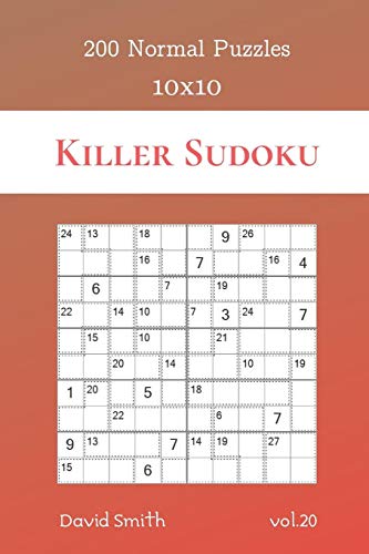 Killer Sudoku - 200 Normal Puzzles 10X10 Vol.20