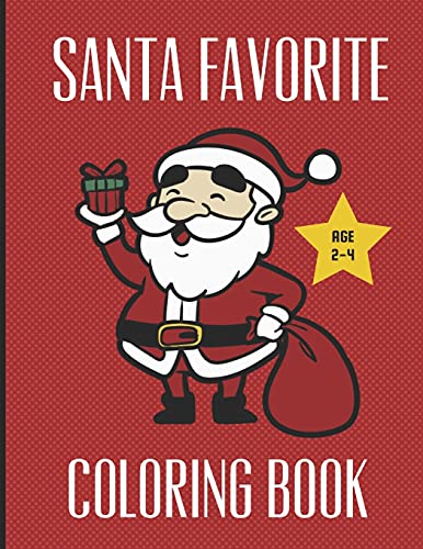 Santa Favorite Coloring Book