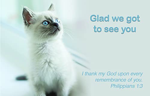 Glad We Got To See You Postcard (Pkg 25) Concern