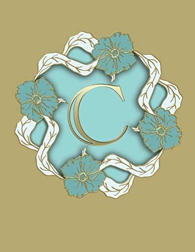 C: 100 Pages 8.5" X 11" Monogram Notebook College Ruled Line Paper