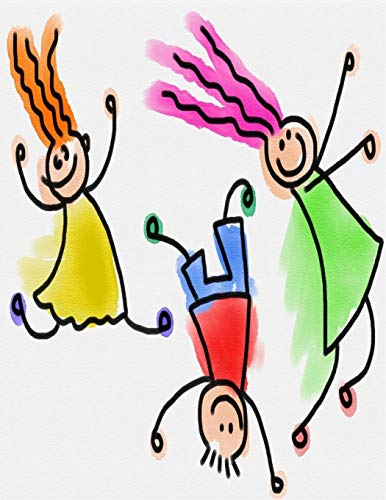 Kid's Notebook: 100 Pages 8.5" X 11" Wide Ruled Line Paper - 9781087815213