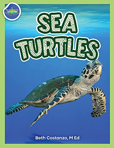 Sea Turtles Activity Workbook Ages 4-8