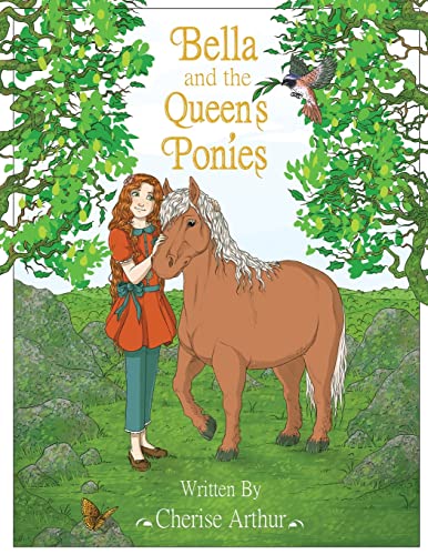 Bella And The Queen's Ponies Colouring Book
