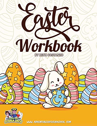 Easter Activity Workbook For Kids 3-8! An Engaging Workbook For Learing!