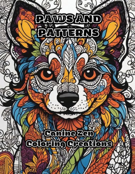 Paws and Patterns: Canine Zen Coloring Creations