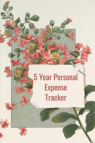 5 Year Personal Expense Tracker - 9781088516836