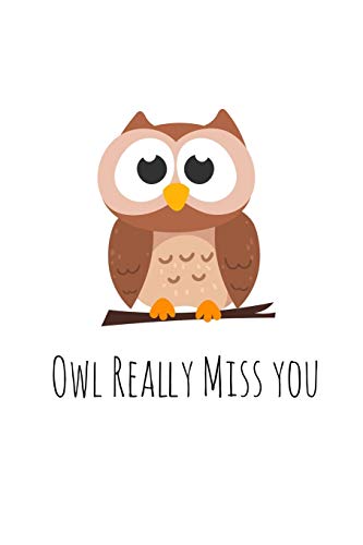 Owl Really Miss You: Perfect Goodbye Gift For Coworker That Is Leaving / Going Away Gift For Your Co Worker, Boss, Manager, Employee.