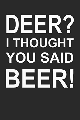 Bier Tasting Buch: Dein Persönliches Verkostungsbuch Zum Selber Ausfüllen ? Für Über 100 Verschiedene Bier Sorten, Craft Beer, Pils, Pale Ale Oder Ipa ... ? Motiv: Deer Or Beer - Weiß (German Edition) - 9781088707234