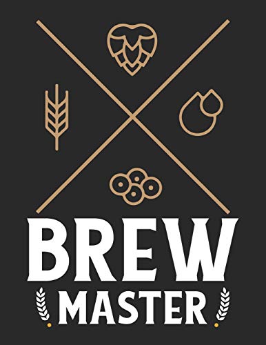Bier Tasting Buch: Dein Persönliches Verkostungsbuch Zum Selber Ausfüllen ? Für Über 100 Verschiedene Bier Sorten, Craft Beer, Pils, Pale Ale Oder Ipa ... ? Motiv: Brew Master Kreuz (German Edition) - 9781088918012