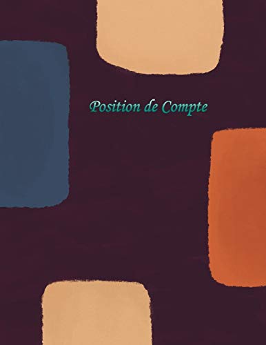 Position De Compte: Recettes Depenses (French Edition)