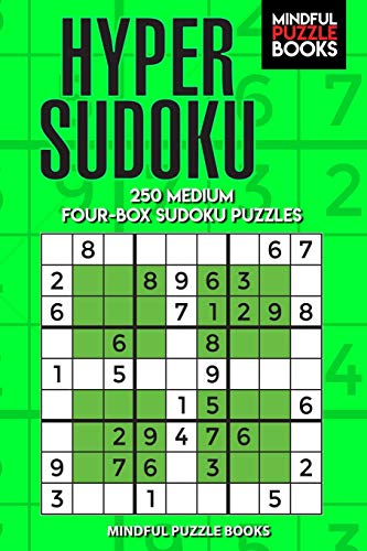 Hyper Sudoku: 250 Medium Four-Box Sudoku Puzzles (Windoku)