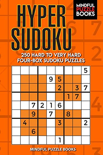 Hyper Sudoku: 250 Hard To Very Hard Four-Box Sudoku Puzzles (Windoku)