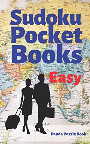 Sudoku Pocket Books Easy: Travel Activity Book For Adults