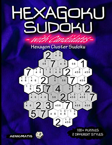 Hexagoku Sudoku With Candidates: Hexagon Cluster Sudoku