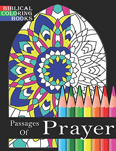 Passages Of Prayer: A Christian Bible Study Coloring Book
