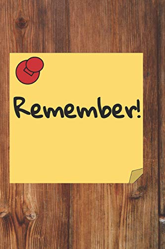 Remember - 9781090871145