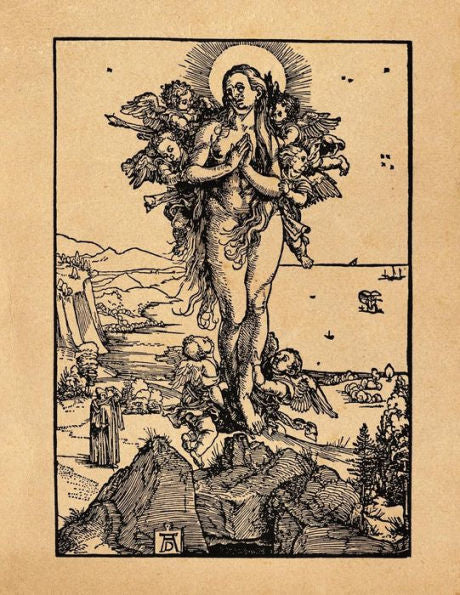 Art Notebook: The Ecstasy Of St. Mary Magdalene - Albrecht Durer Art College Ruled Notebook | 110 Pages (Albrecht Durer Woodcuts)