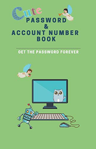 Cute Password & Account Number Book: Get The Password Forever