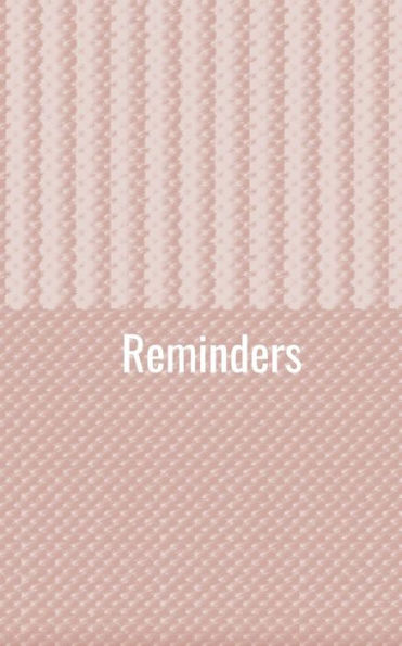 Reminders - 9781092112451
