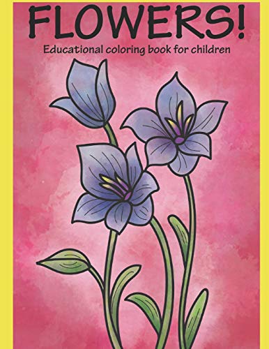 Flowers!: Coloring Book