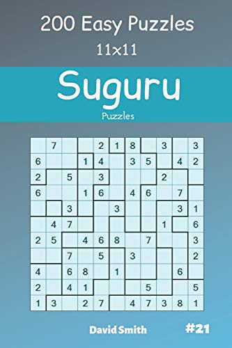 Suguru Puzzles - 200 Easy Puzzles 11X11 Vol.21