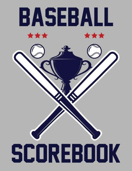 Baseball Scorebook: 100 Scorecards For Baseball And Softball Games - 9781095132081