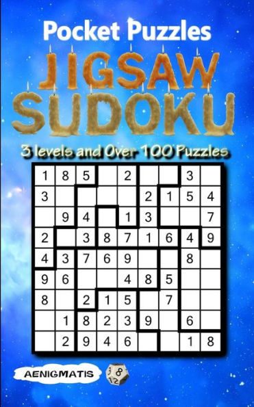 Pocket Puzzles Jigsaw Sudoku: 3 Levels: Easy, Medium And Hard