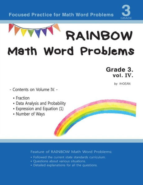 Rainbow Math Word Problems Grade 3. Vol Iv.