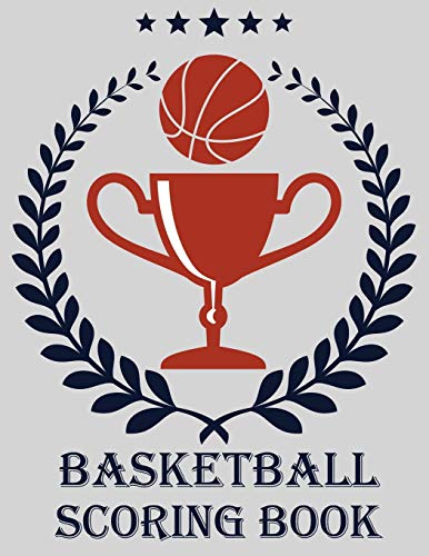 Basketball Scoring Book: 50 Game Scorebook With Scoring By Quarters (8.5 X 11)