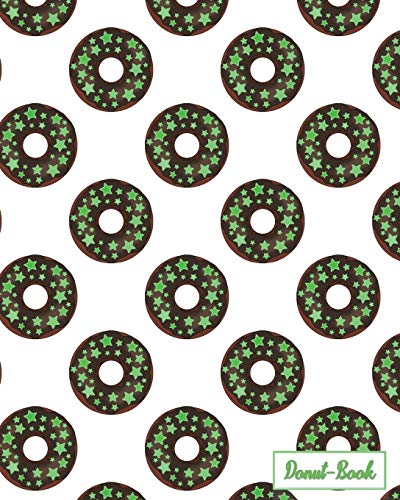 Donut-Book: Chocolate Donut Print Cover