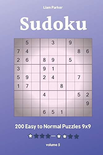 Sudoku - 200 Easy To Normal Puzzles 9X9 Vol.5