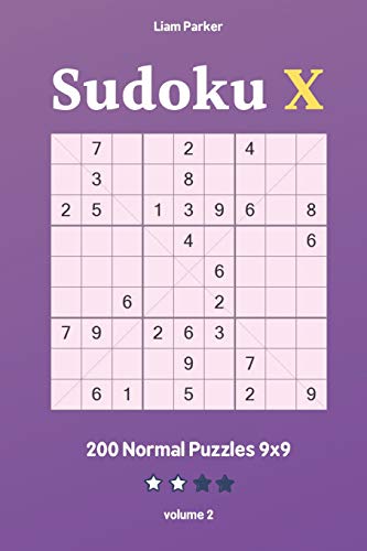 Sudoku X - 200 Normal Puzzles 9X9 Vol.2