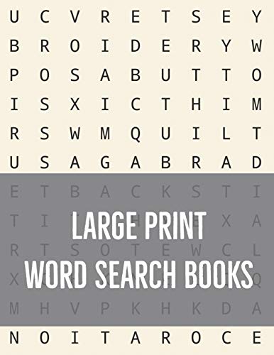 Large Print Word Search Books: 100 Word Search Puzzles And Solutions To Challenge Your Brain Great For Kids, Adults, And Seniors