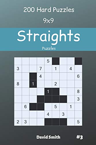 Straights Puzzles - 200 Hard Puzzles 9X9 Vol.3