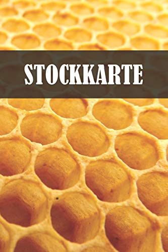 Stockkarte: Einfache Stockkarte Mit 120 Seiten Tabellarische Aufzeichnungsvorlagen Zum Dokumentieren Und Nachvollziehen (German Edition) - 9781098983413