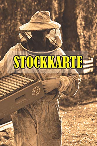 Stockkarte: Einfache Stockkarte Mit 120 Seiten Tabellarische Aufzeichnungsvorlagen Zum Dokumentieren Und Nachvollziehen (German Edition) - 9781098983437