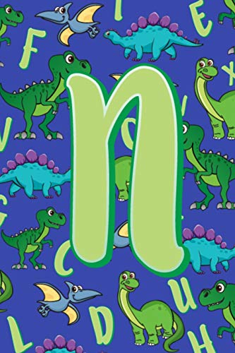 N: Dinosaur Alphabet Practice Writing Book For Kids - 9781099274077