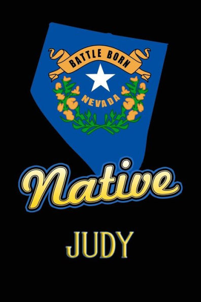 Nevada Native Judy: College Ruled | Composition Book