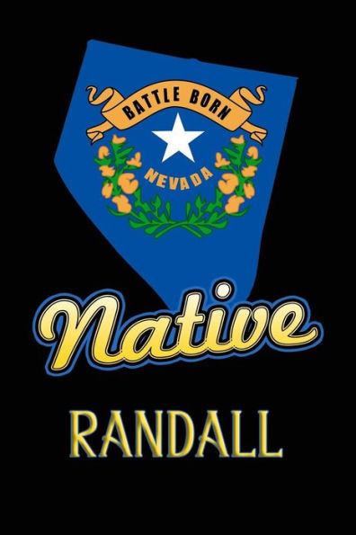 Nevada Native Randall: College Ruled | Composition Book