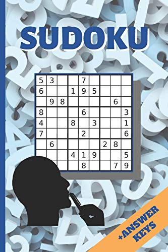 Sudoku: 6" X 9" 100 Sudoku Puzzles Book With Answer Keys Included. Easy To Hard. Tons Of Fun. Easy-To-Read Font Sudoku Book. Kids And Adults.
