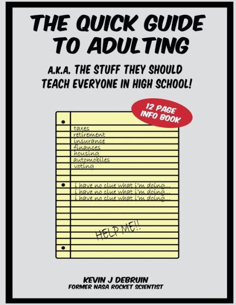 The Quick Guide To Adulting: A.K.A The Stuff They Should Teach Everyone In High School