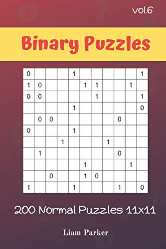 Binary Puzzles - 200 Normal Puzzles 11X11 Vol.6