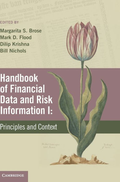 Handbook Of Financial Data And Risk Information I: Volume 1: Principles And Context