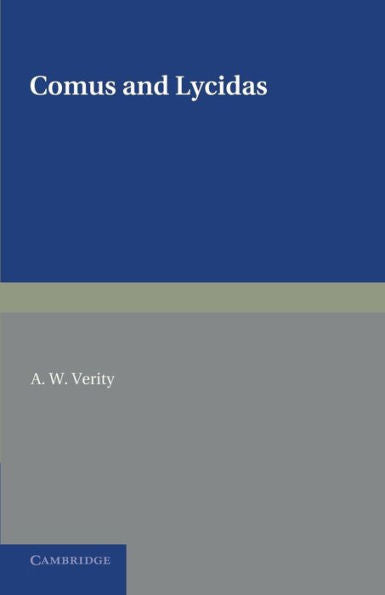Comus And Lycidas