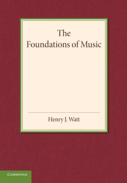 The Foundations Of Music