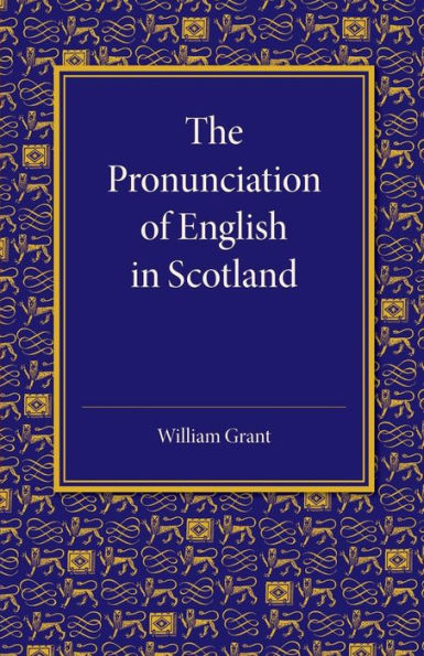 The Pronunciation Of English In Scotland